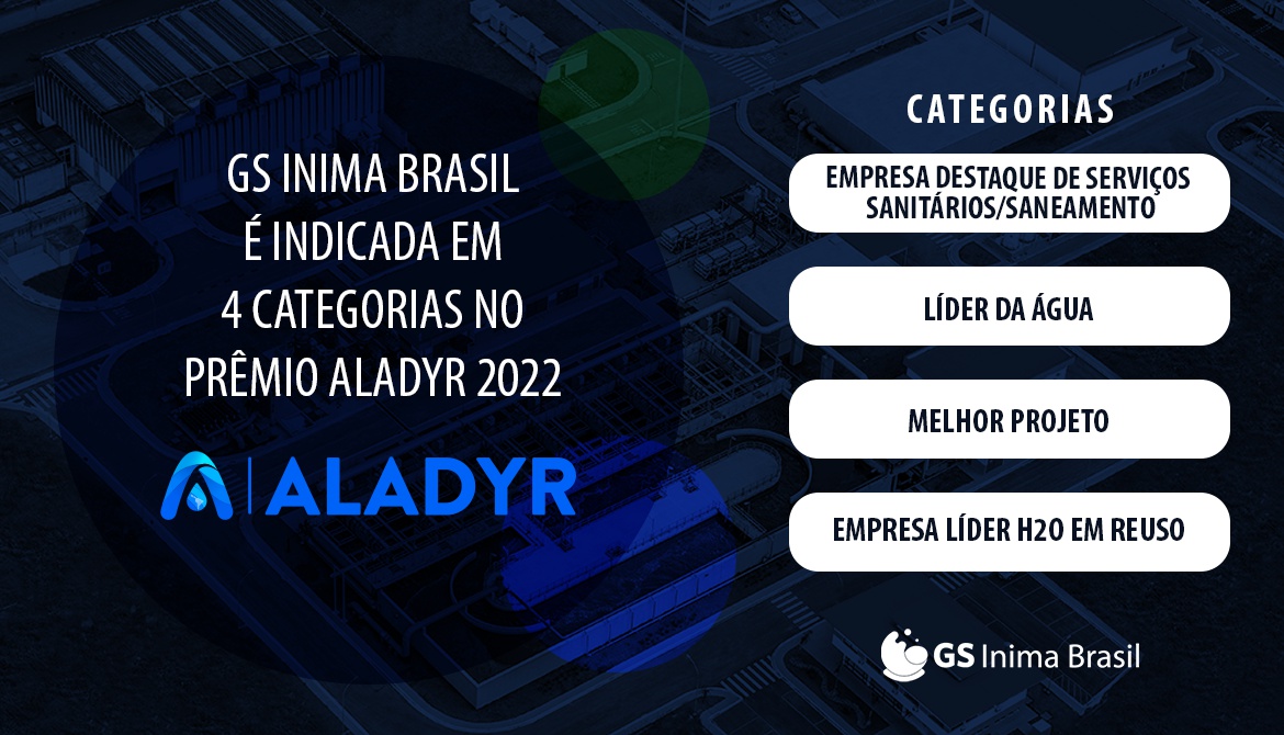 GS INIMA CONCORRE EM QUATRO CATEGORIAS DO PRÊMIO ALADYR 2022