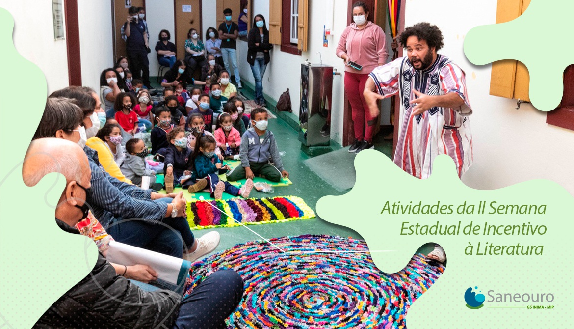 CRIANÇAS SE ENCANTAM COM APRESENTAÇÃO CULTURAL NA BIBLIOTECA PÚBLICA DE OURO PRETO