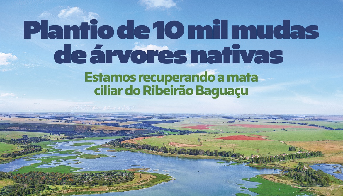 NO DIA DO MEIO AMBIENTE, GS INIMA SAMAR ANUNCIA O PLANTIO DE 10 MIL MUDAS DE ÁRVORES NAS MARGENS DO RIBEIRÃO BAGUAÇU